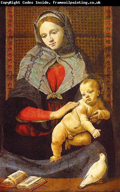 Piero di Cosimo The Virgin Child with a Dove